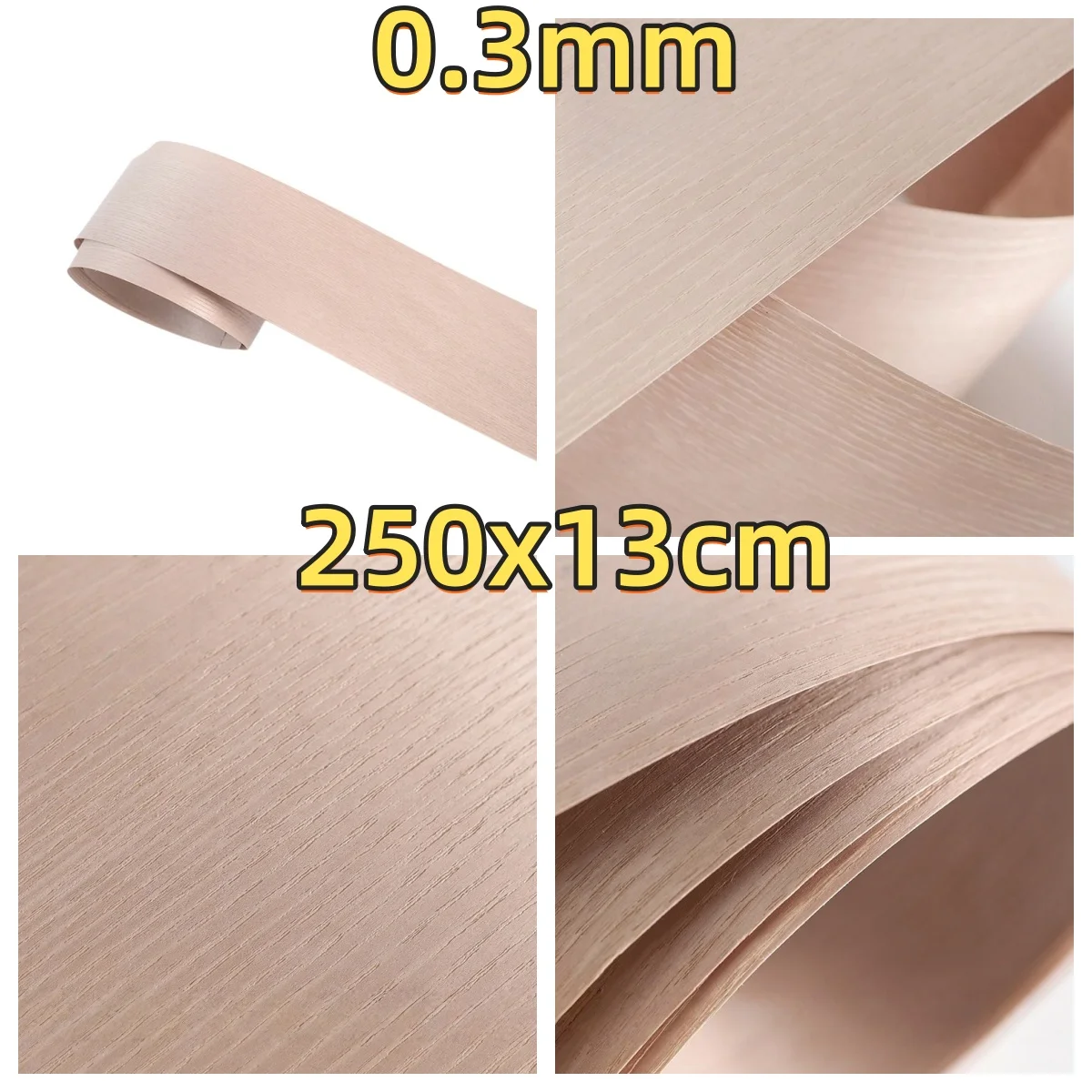 Natural Dyed White Ash Veneer, 0.3mm Thick, Size 250x13cm, Suitable For Gift Box And Guitar Body (Backing Non-woven Fabric)
Natural Dyed White Ash Veneer, 0.3mm Thick, Size 250x13cm, Suitable For Gift Box And Guitar Body (Backing Non-woven Fabric)