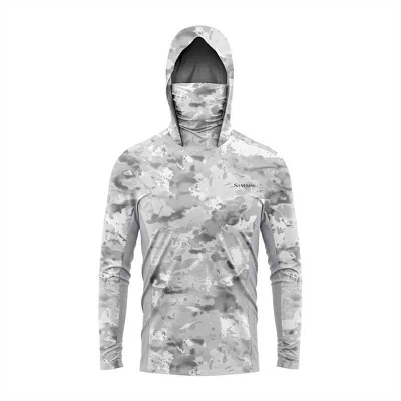 Outdor Fishing Shirt Upf 50 Long Sleeve Fishing Hooded Shirt Men with Face Mask Summer Outdoor Sun Protection Fishing Clothes
Outdor Fishing Shirt Upf 50 Long Sleeve Fishing Hooded Shirt Men with Face Mask Summer Outdoor Sun Protection Fishing Clothes