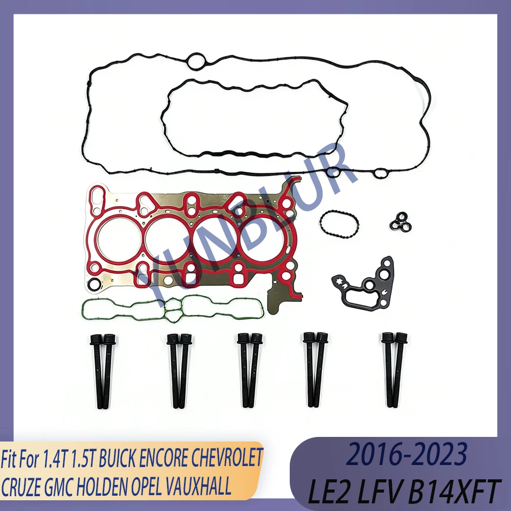 Engine Part Full Gasket Set & Bolt Kit Fit 1.4 1.5 T LE2 LFV B14XFT 15E4E 16-23 GAS For BUICK CHEVROLET GMC HOLDEN OPEL VAUXHALL
Engine Part Full Gasket Set & Bolt Kit Fit 1.4 1.5 T LE2 LFV B14XFT 15E4E 16-23 GAS For BUICK CHEVROLET GMC HOLDEN OPEL VAUXHALL