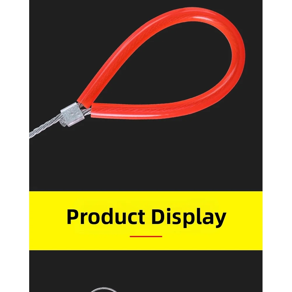 Car Lift Replacement Safety Rope 2mm Steel Wire Cable with Movable Pressure Head and Adjustable Compression Lock
Car Lift Replacement Safety Rope 2mm Steel Wire Cable with Movable Pressure Head and Adjustable Compression Lock