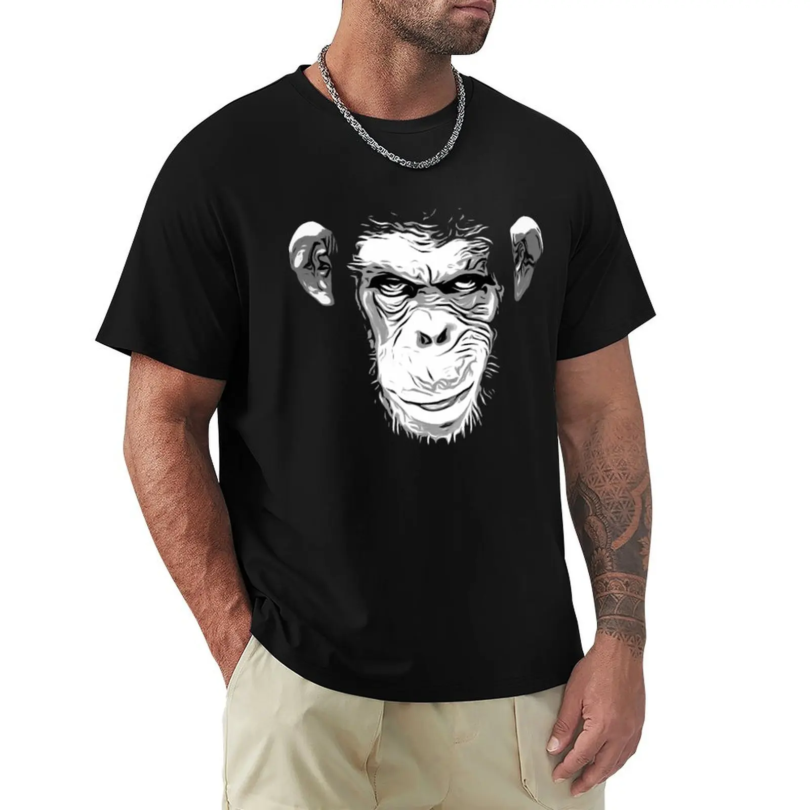 Evil Monkey T-Shirt customizeds Short sleeve tee clothes men graphic t shirts
Evil Monkey T-Shirt customizeds Short sleeve tee clothes men graphic t shirts