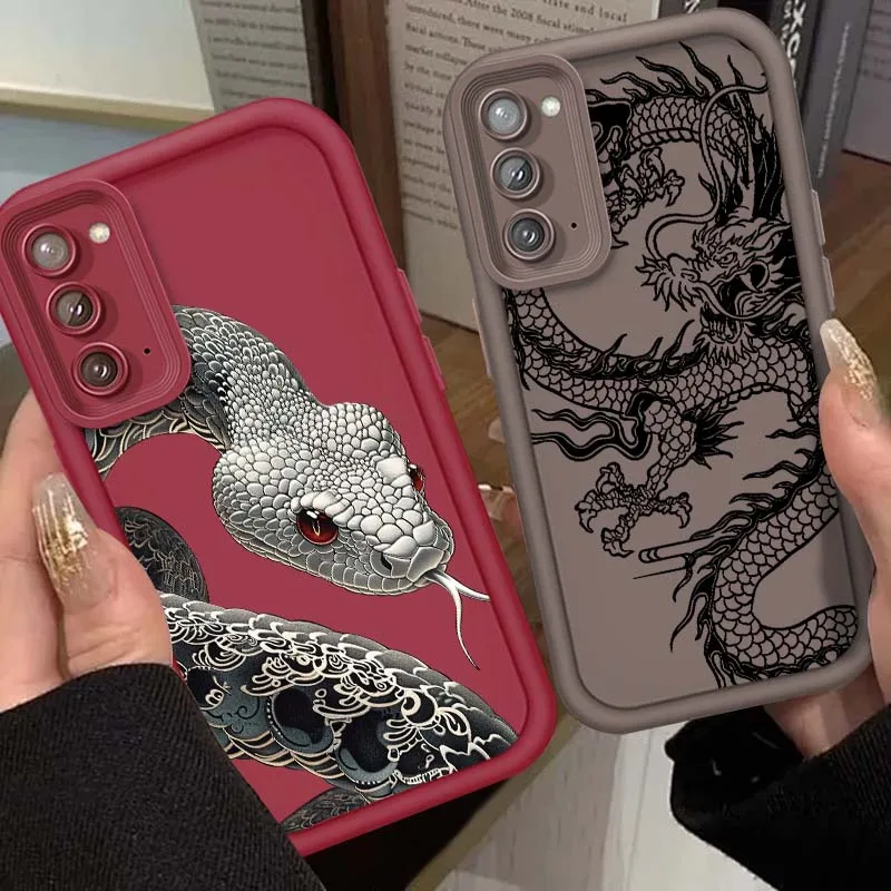 Art Snake Dragon Butterfly Phone Case For Samsung Galaxy S25 S24 S23 S22 S21 S20 Ultra Plus FE 5G Eye Ladder Soft TPU Cover
Art Snake Dragon Butterfly Phone Case For Samsung Galaxy S25 S24 S23 S22 S21 S20 Ultra Plus FE 5G Eye Ladder Soft TPU Cover