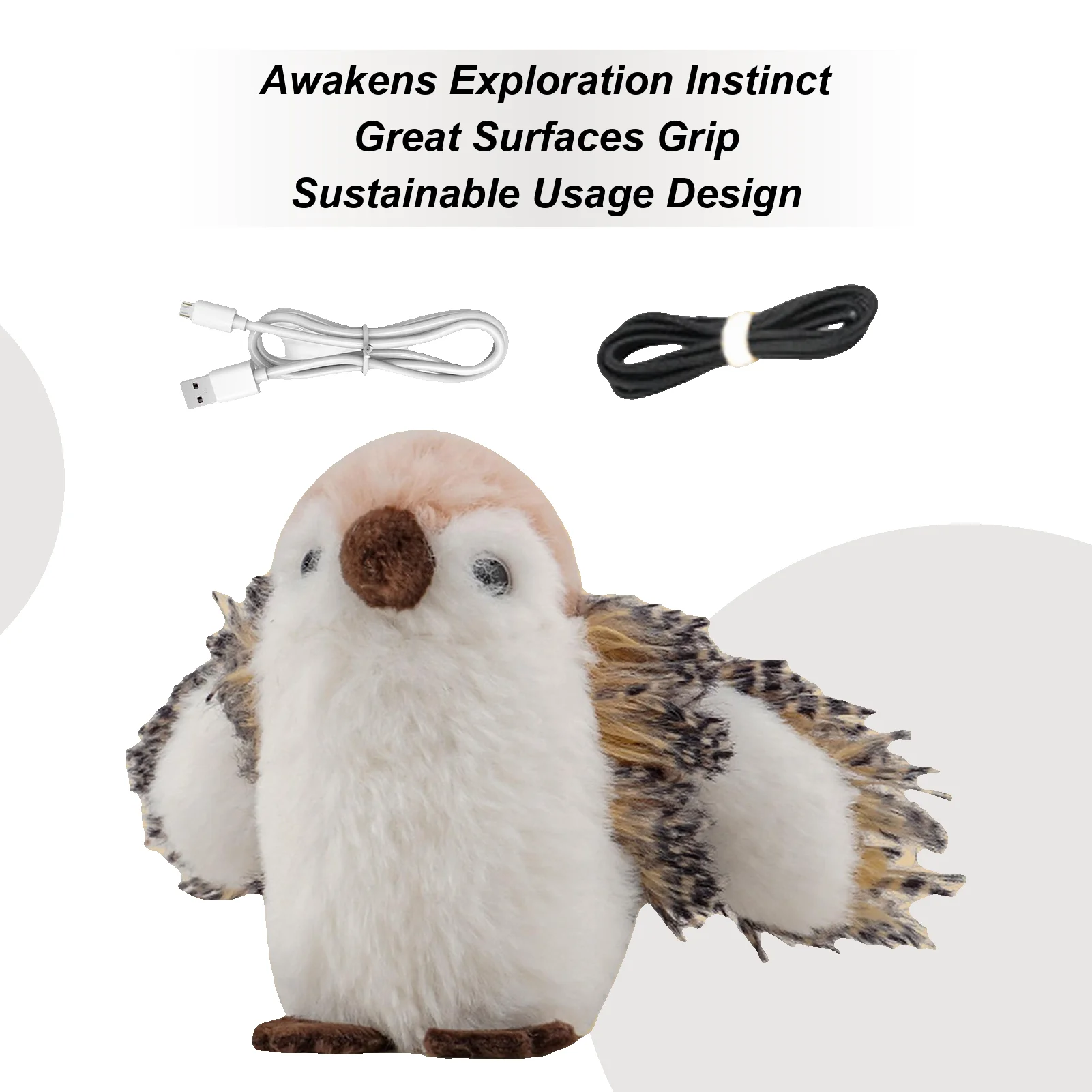 Simulation Bird Pet Toy Realistic Intelligent Simulated Bird Pet Boredom Care Small Dogs Entertainment With Sound For Playtime
Simulation Bird Pet Toy Realistic Intelligent Simulated Bird Pet Boredom Care Small Dogs Entertainment With Sound For Playtime