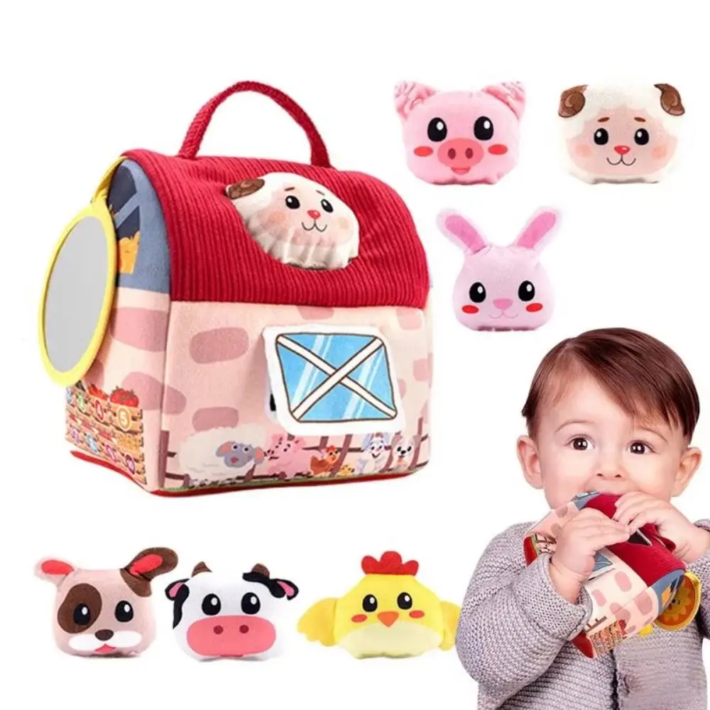 Farm Simulated Baby Soft Plush Animals with Sound Cute Farm Animals House Set Cartoon Training Toys Animals Cognition Doll
Farm Simulated Baby Soft Plush Animals with Sound Cute Farm Animals House Set Cartoon Training Toys Animals Cognition Doll