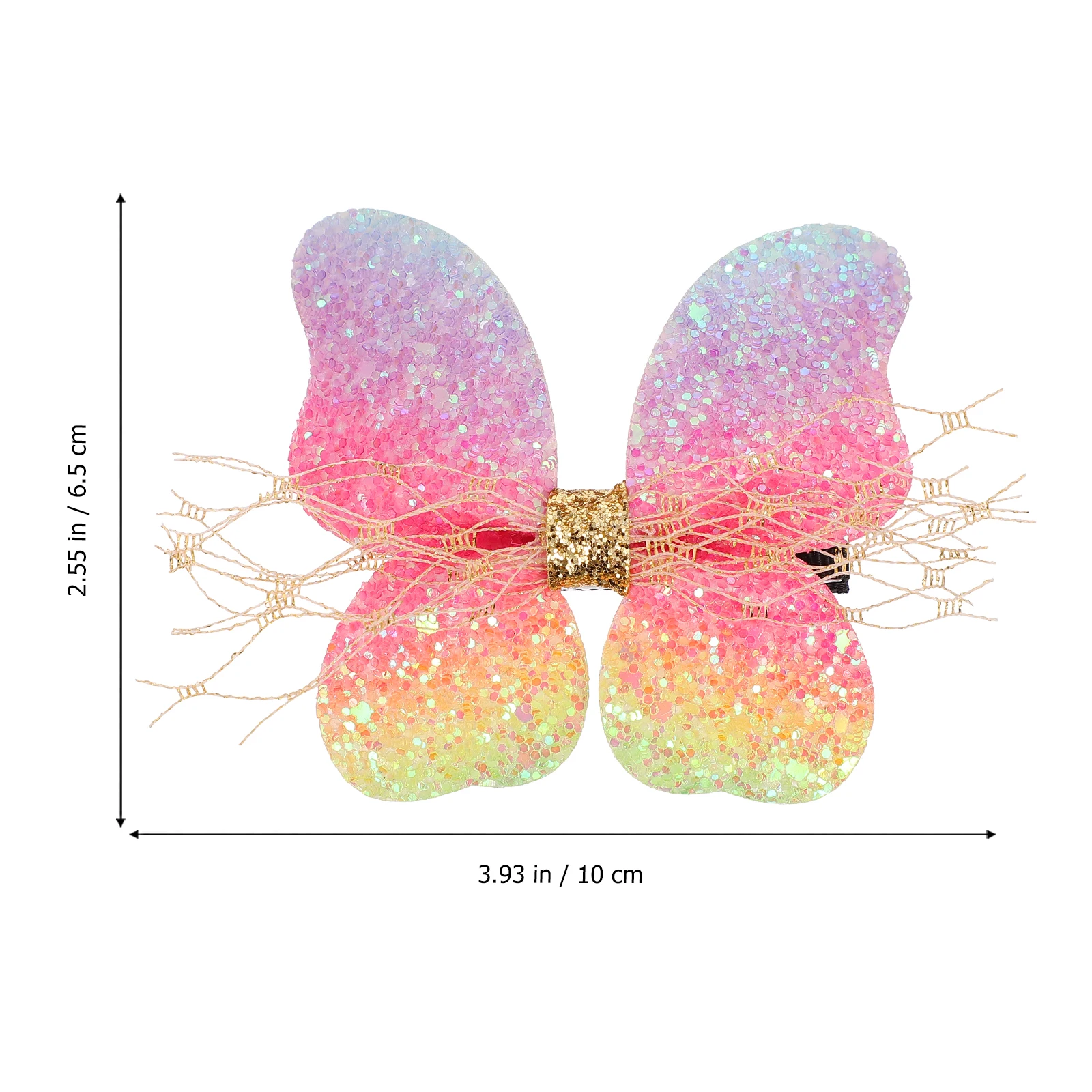 2pcs Rainbow Butterfly Hair Clips Sequin Design Durable Girls Hairpins Kids Toddlers Ponytail Bangs Hairstyles Headwear
2pcs Rainbow Butterfly Hair Clips Sequin Design Durable Girls Hairpins Kids Toddlers Ponytail Bangs Hairstyles Headwear