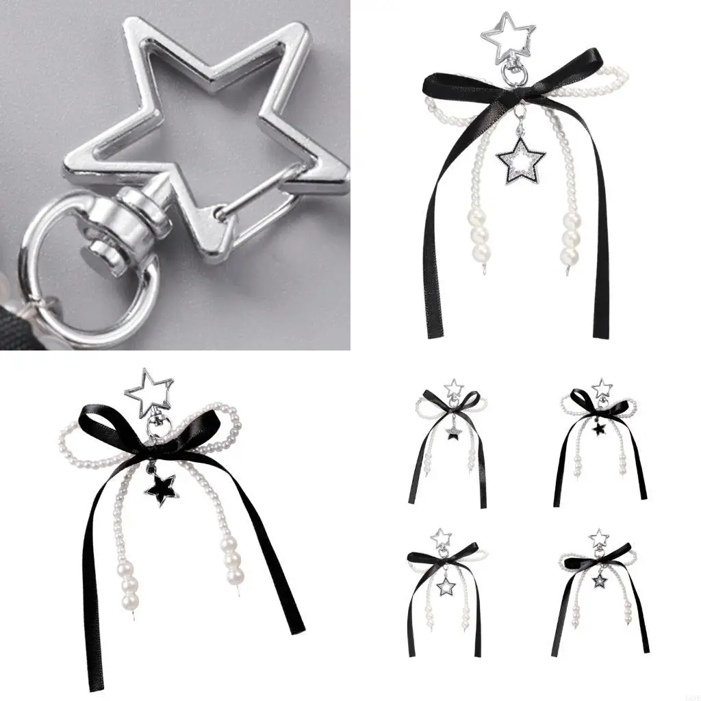 Y3NE Bag Charm Star Keychain Pendant Aesthetic Bows Keyrings Car Key Chain Ornament
Y3NE Bag Charm Star Keychain Pendant Aesthetic Bows Keyrings Car Key Chain Ornament