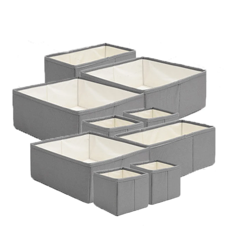 Clothes Organizer Compartment Storage Box Foldable Washed Home Organizer for Underwear Jeans Socks Wardrobe Storage Containers
Clothes Organizer Compartment Storage Box Foldable Washed Home Organizer for Underwear Jeans Socks Wardrobe Storage Containers