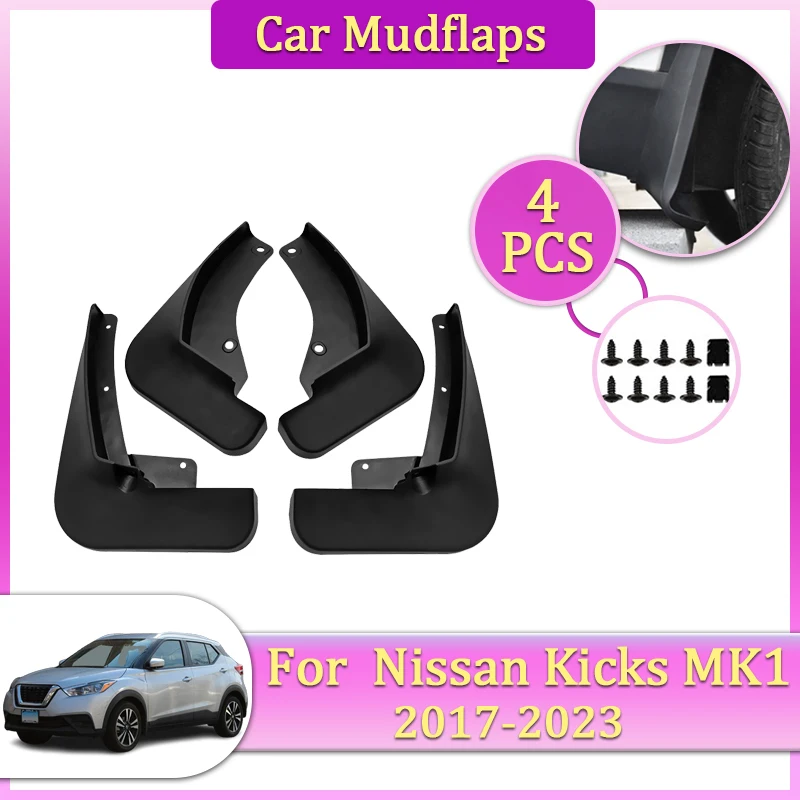 For Nissan Kicks MK1 Accessories 2017~2023 2022 Car Mudguard Part Mudflap Tool Splash Fender Flare Cover Guard Auto Mud Protecti
For Nissan Kicks MK1 Accessories 2017~2023 2022 Car Mudguard Part Mudflap Tool Splash Fender Flare Cover Guard Auto Mud Protecti