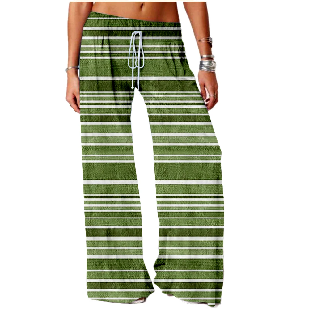 Summer 2022 Women Stripe 3D Printing Wide Leg Pants Women Baggy Sweatpants Joggers Bottoms Casual Streetwear Trousers
Summer 2022 Women Stripe 3D Printing Wide Leg Pants Women Baggy Sweatpants Joggers Bottoms Casual Streetwear Trousers