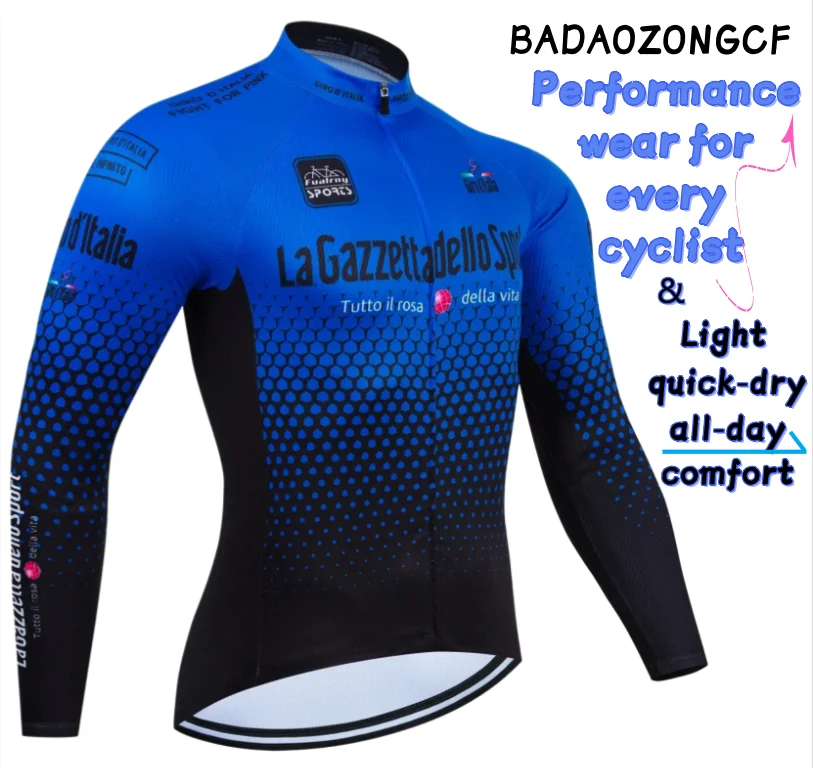 Tour De Italy Red Cycling Jersey Premium Anti-UV Long Sleeve Sweatshirt Cycling Suit Autumn Quick-Dry Racing Uniform
Tour De Italy Red Cycling Jersey Premium Anti-UV Long Sleeve Sweatshirt Cycling Suit Autumn Quick-Dry Racing Uniform