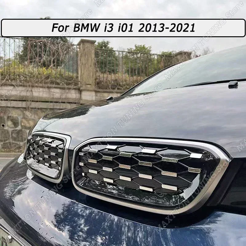 For BMW i3 i01 2013-2016 2017 2018 2019 2020 2021 Car Front Bumper Grille Kidney Racing Grill Grilles Body Kit Tuning Silver ABS
For BMW i3 i01 2013-2016 2017 2018 2019 2020 2021 Car Front Bumper Grille Kidney Racing Grill Grilles Body Kit Tuning Silver ABS