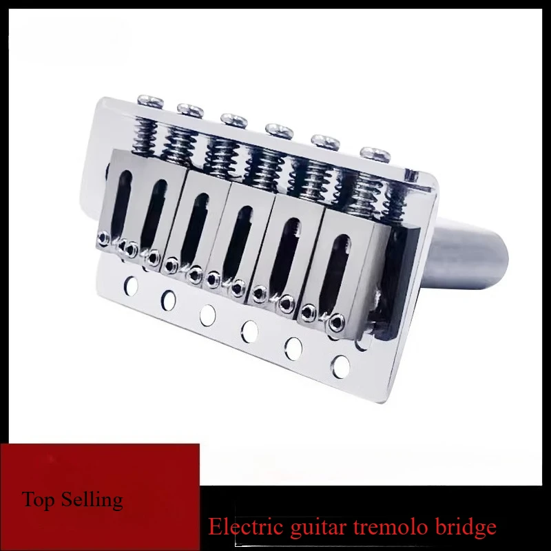 1 Set Electric Guitar Bridge 6 Strings Saddle Single Tremolo Bridge System string distance 10.5
1 Set Electric Guitar Bridge 6 Strings Saddle Single Tremolo Bridge System string distance 10.5