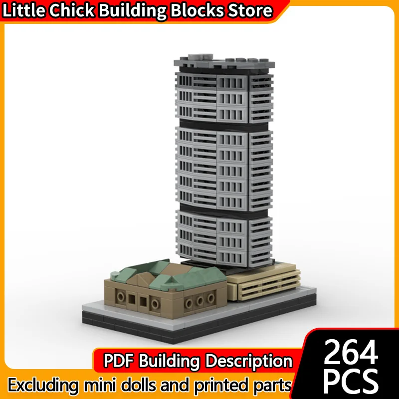 Модель Street View MOC, строительные кирпичи, здание и большая центральная станция, модульная технология, детские праздничные подарки, сборные игрушки
Модель Street View MOC, строительные кирпичи, здание и большая центральная станция, модульная технология, детские праздничные подарки, сборные игрушки