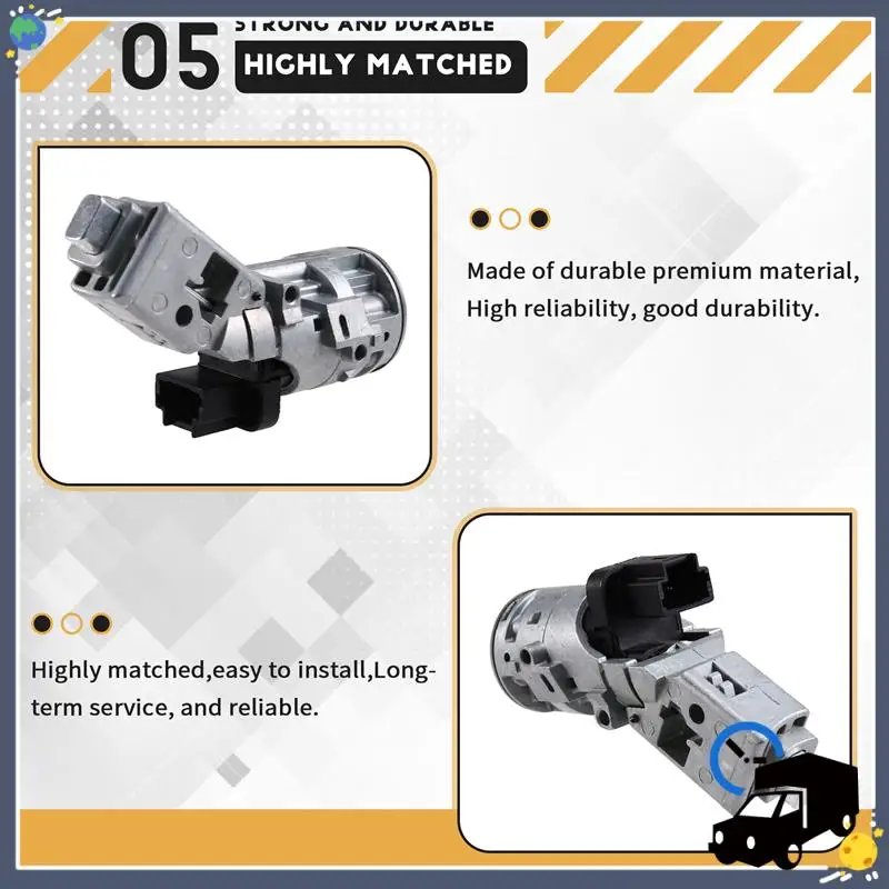 Lasting Car Ignition Switch With Lock Core Assembly 69057-48011, 69057-41010 For Citroen Berlingo
Lasting Car Ignition Switch With Lock Core Assembly 69057-48011, 69057-41010 For Citroen Berlingo