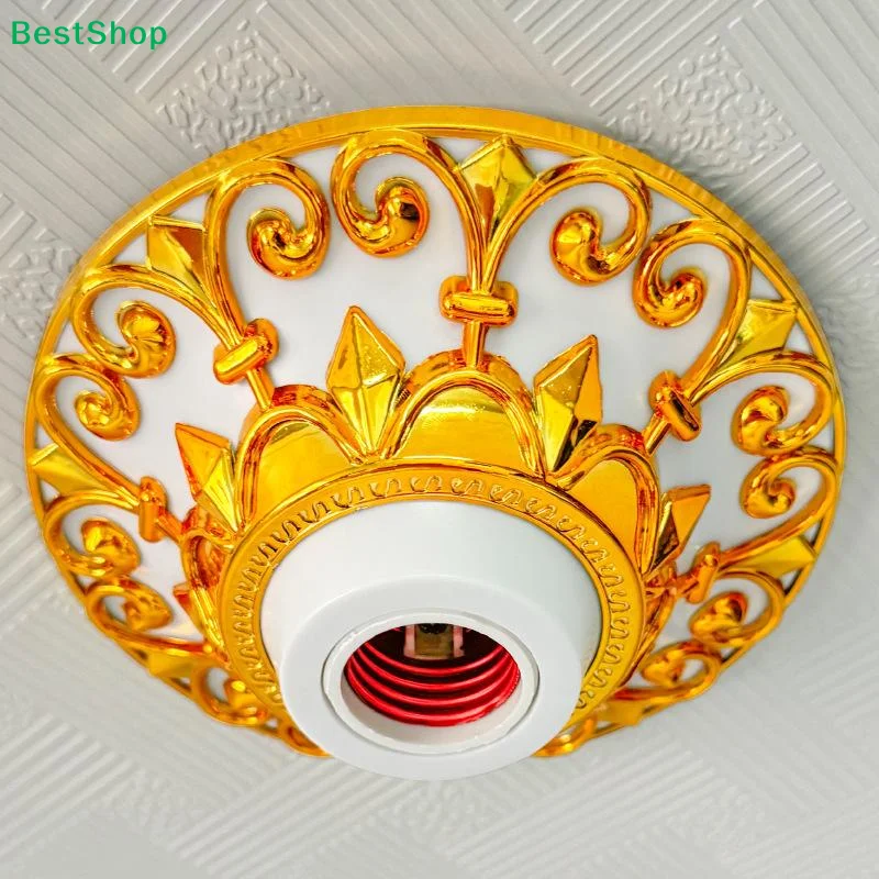 〔R〕1Pcs DIY Universal Lamp Energy-saving Lamp Holder European Style E27 Light Socket Retro Round Lamp Holder
〔R〕1Pcs DIY Universal Lamp Energy-saving Lamp Holder European Style E27 Light Socket Retro Round Lamp Holder