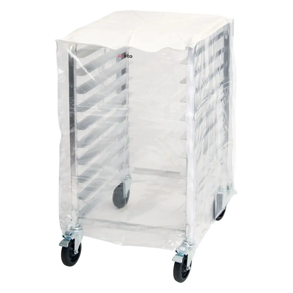 Cover for 10Tier Sheet Pan Rack ALRK10 and ALRK10BK,Clear,Medium
Cover for 10Tier Sheet Pan Rack ALRK10 and ALRK10BK,Clear,Medium