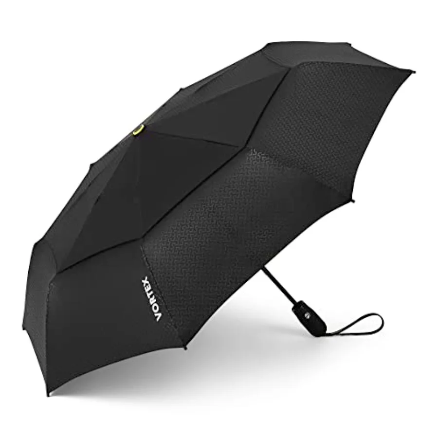 Vortex Automatic Compact Folding Travel Umbrella Push-Button Open and Close, Vented Double Canopy, Protects from Rain, Sun, and
Vortex Automatic Compact Folding Travel Umbrella Push-Button Open and Close, Vented Double Canopy, Protects from Rain, Sun, and