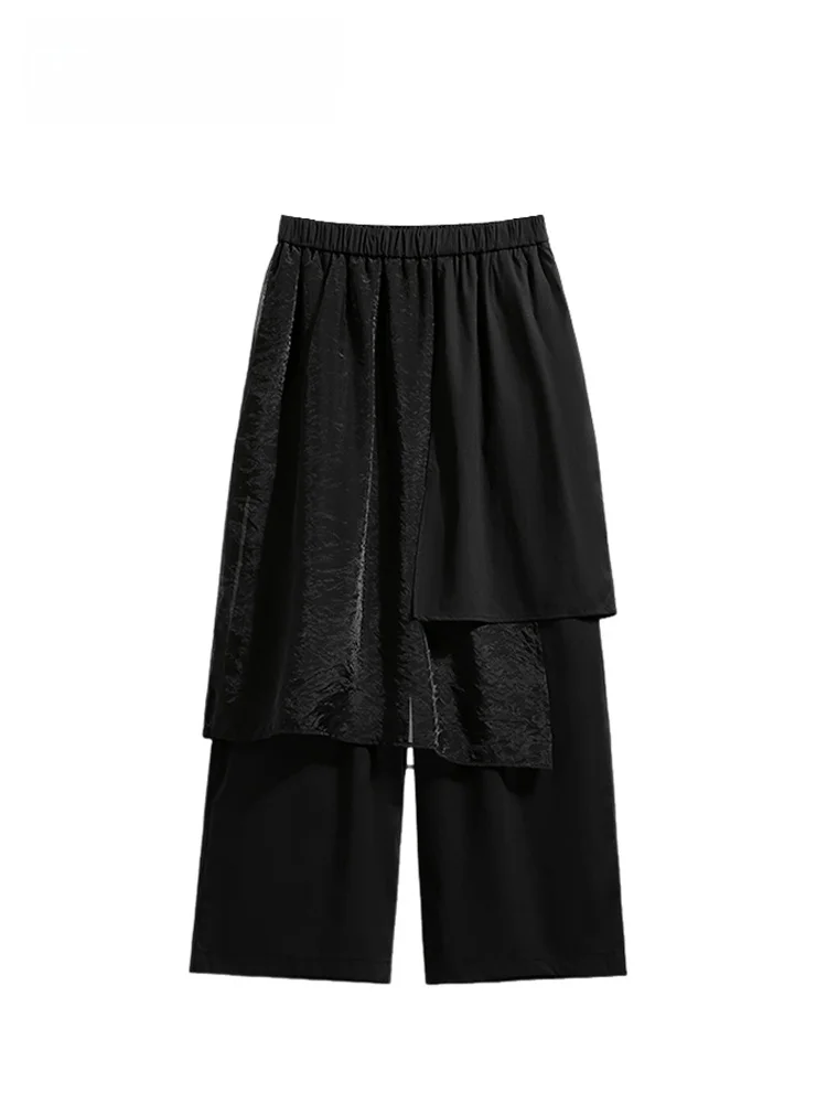 High Waist Wide Leg Pants Women's Summer plus Size Layering Versatile Design Slimming Nine-Piece Commute Style Korean Fashion
High Waist Wide Leg Pants Women's Summer plus Size Layering Versatile Design Slimming Nine-Piece Commute Style Korean Fashion