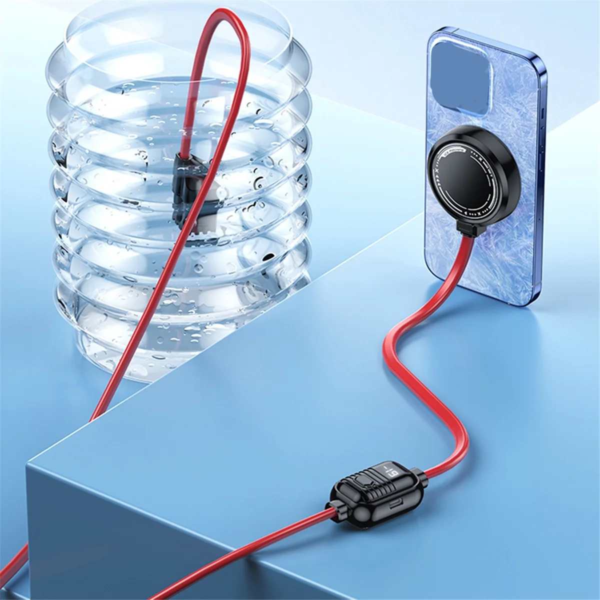 HOT!FS08 Dual-System AI Temperature Control 30W Magnetic Phone Cooler with Semiconductor Refrigeration and Liquid Cooling
HOT!FS08 Dual-System AI Temperature Control 30W Magnetic Phone Cooler with Semiconductor Refrigeration and Liquid Cooling
