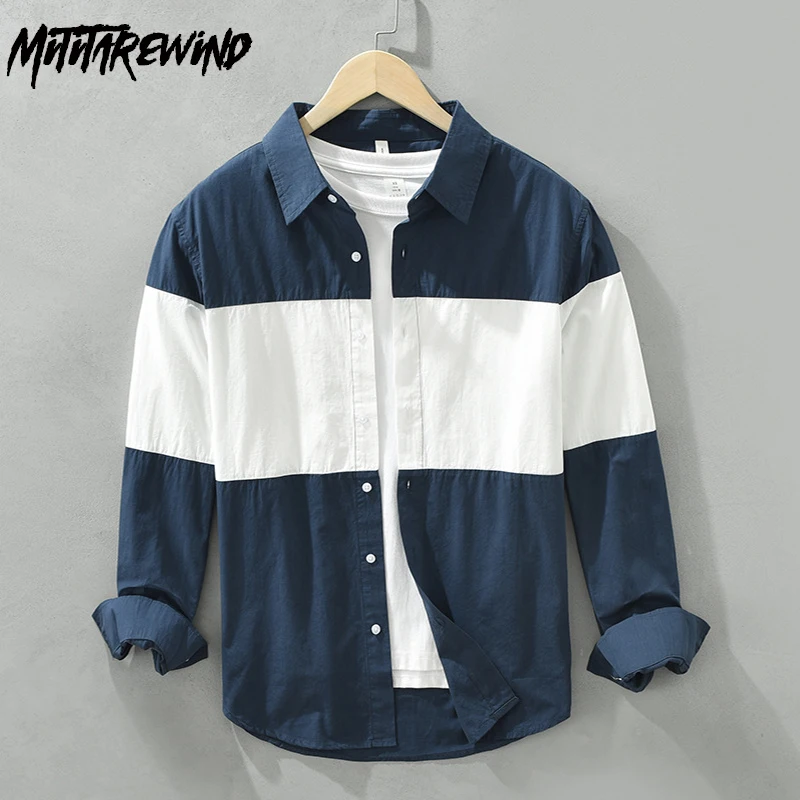 Spring Summer New Long Sleeve Shirts for Men Street Casual Fashion Male Shirt Lapel Pure Cotton Tops Youth Korean Style Clothes
Spring Summer New Long Sleeve Shirts for Men Street Casual Fashion Male Shirt Lapel Pure Cotton Tops Youth Korean Style Clothes