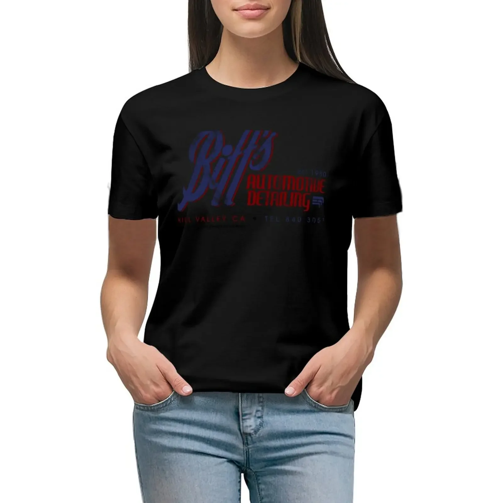 Biff's Auto Detailing T-Shirt animal print shirt for girls Female clothing heavyweights oversized Woman fashion
Biff's Auto Detailing T-Shirt animal print shirt for girls Female clothing heavyweights oversized Woman fashion