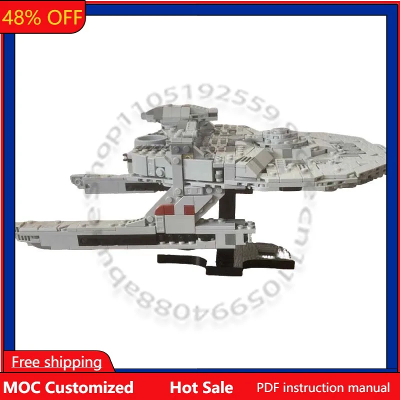 773 детали, модель NCC-1864 Star Battle, средний размер, MOC, модульный конструктор, креативный дизайн, игрушка DIY, подарок на день рождения
773 детали, модель NCC-1864 Star Battle, средний размер, MOC, модульный конструктор, креативный дизайн, игрушка DIY, подарок на день рождения