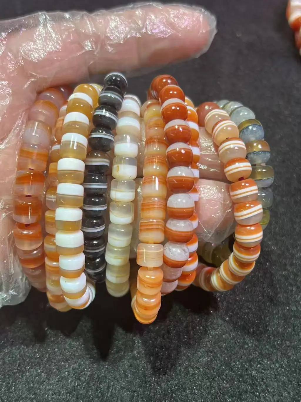 Hot Sale Special Beautifully Cut Classic Red Yellow Orange Agate Wire-Wrapped Bracelet with UFO Beads Single Strand Buddha Beads
Hot Sale Special Beautifully Cut Classic Red Yellow Orange Agate Wire-Wrapped Bracelet with UFO Beads Single Strand Buddha Beads
