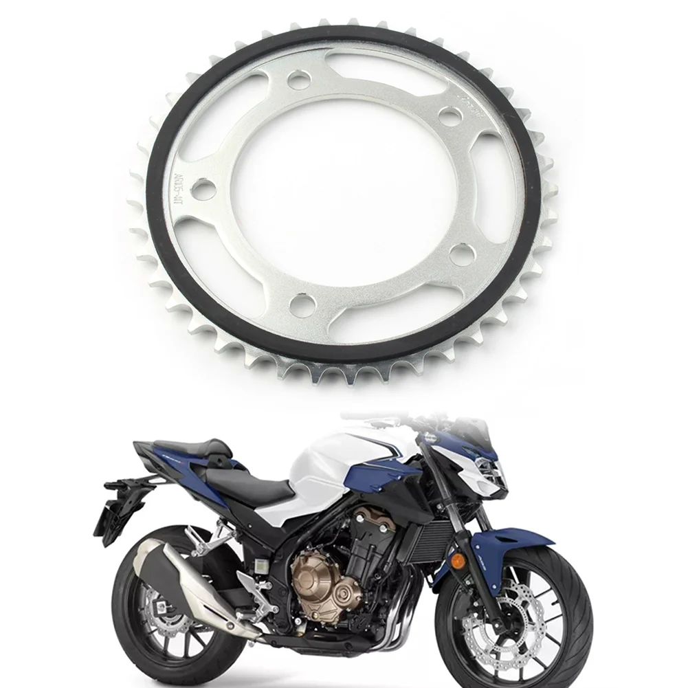 Задняя звездочка цепного привода двигателя мотоцикла 41T для HONDA CB500F 2013 2014 2015 2016 2017/CB 500F 13 14 15 16 17
Задняя звездочка цепного привода двигателя мотоцикла 41T для HONDA CB500F 2013 2014 2015 2016 2017/CB 500F 13 14 15 16 17