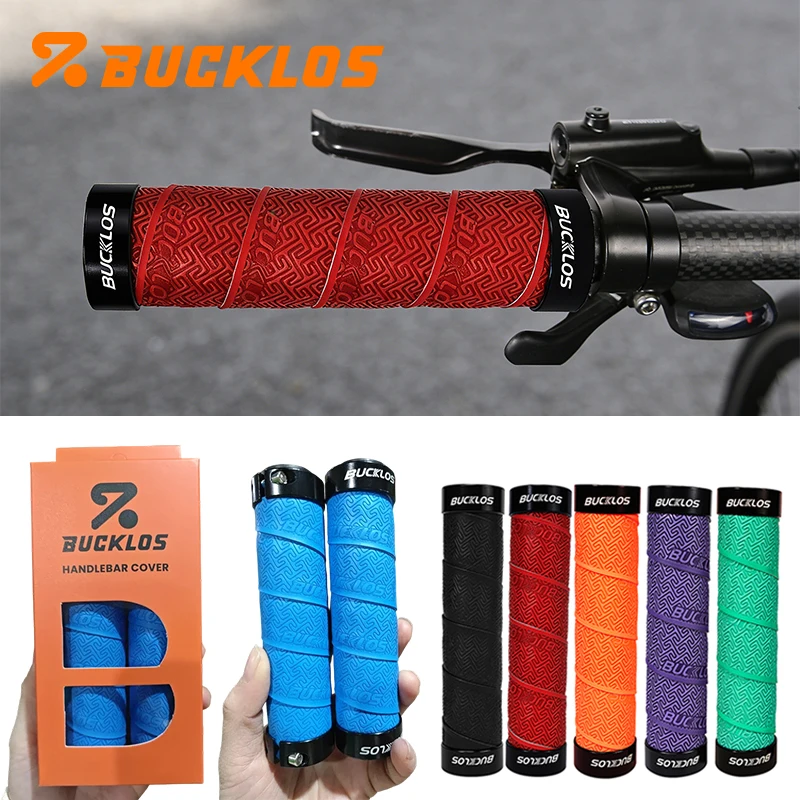 BUCKLOS Mountain Bike Grips Non-slip Bicycle Grips PU+EVA Mtb Cuffs Double Lock Rings Comfortable Bicycle Grip Bicycle Parts
BUCKLOS Mountain Bike Grips Non-slip Bicycle Grips PU+EVA Mtb Cuffs Double Lock Rings Comfortable Bicycle Grip Bicycle Parts