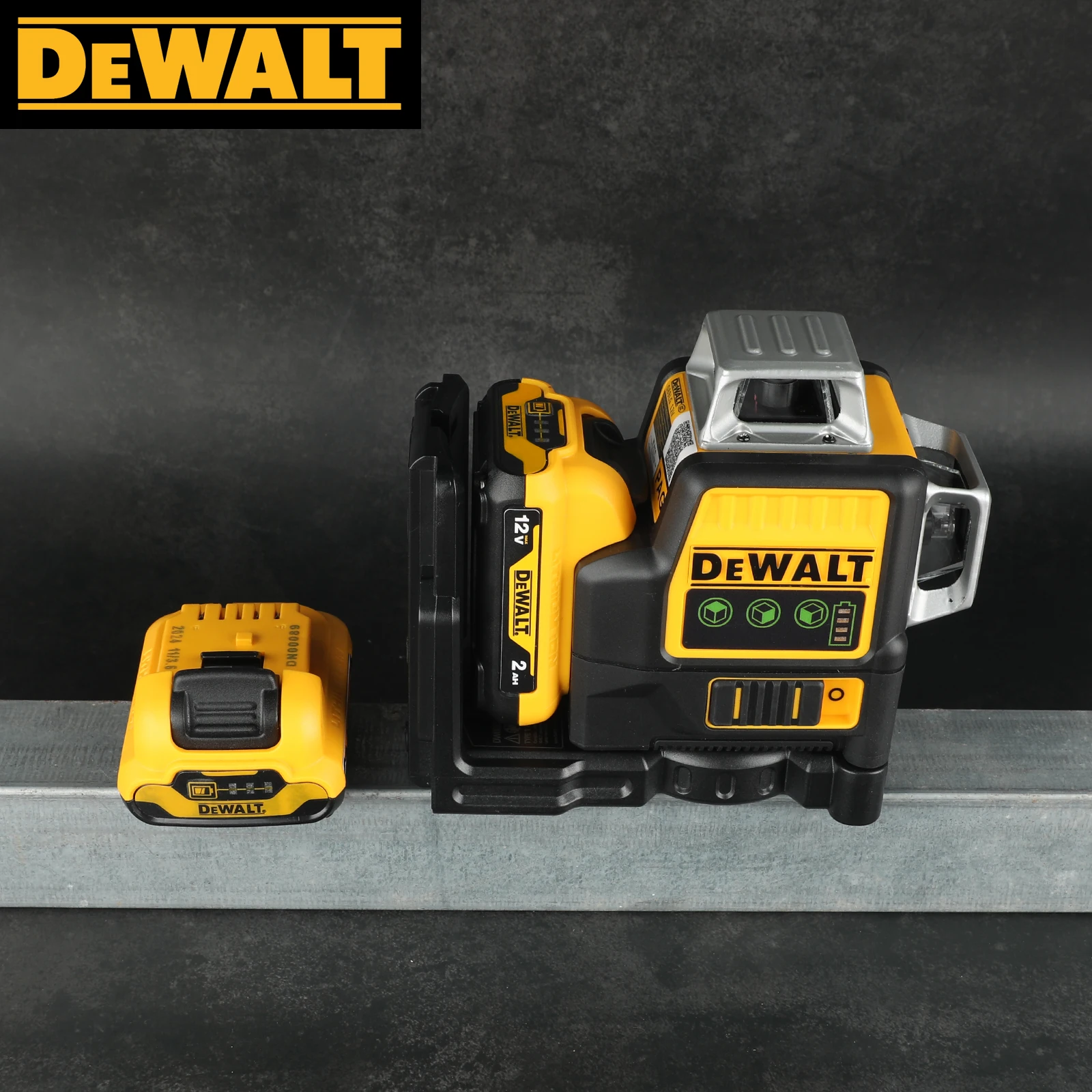 DEWALT DW089 12 Lines 360°Green Laser Level,12V Auto Leveling Laser I65 with 2.0Ah Battery,for Wall Flooring Construction
DEWALT DW089 12 Lines 360°Green Laser Level,12V Auto Leveling Laser I65 with 2.0Ah Battery,for Wall Flooring Construction