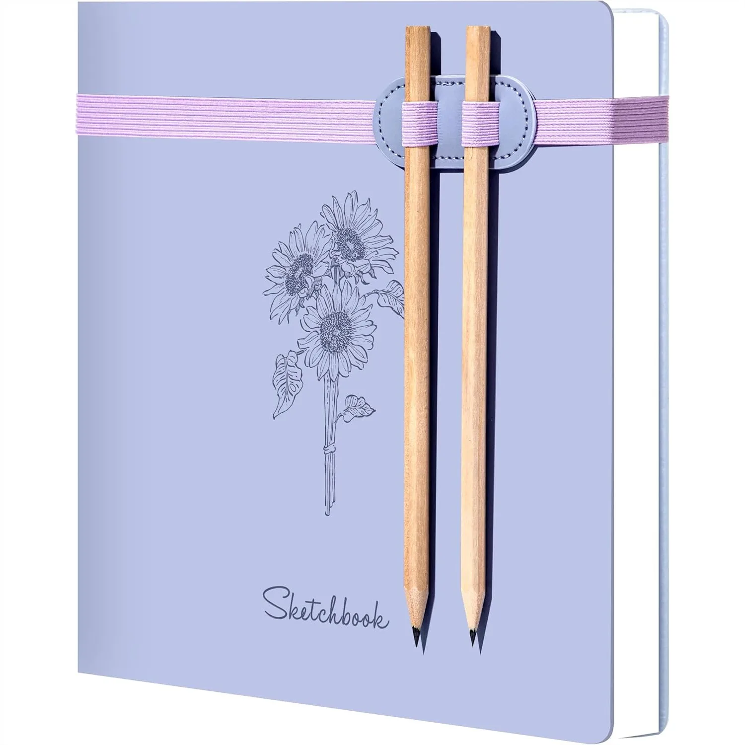Hardcover Sketch Book for Drawing with 2 Pencils, 150GSM Thick Paper, 160 Pages Square Art Sketch Pad, Gift Boxed, Purple
Hardcover Sketch Book for Drawing with 2 Pencils, 150GSM Thick Paper, 160 Pages Square Art Sketch Pad, Gift Boxed, Purple