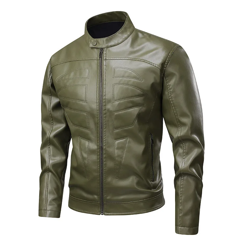 New Fashion Men Streetwear Slim Motorcycle Leather Jackets Male Trendy Stand Collar Casual PU Leather Coats Man Fit Jackets 3XL
New Fashion Men Streetwear Slim Motorcycle Leather Jackets Male Trendy Stand Collar Casual PU Leather Coats Man Fit Jackets 3XL