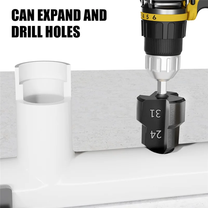 UISN Upgraded Alloy Lifting Drill PPR/TPR Water Pipe Repair Drill Bracket Pagoda Drill Bit Chamfering Tool 20/25/32Mm
UISN Upgraded Alloy Lifting Drill PPR/TPR Water Pipe Repair Drill Bracket Pagoda Drill Bit Chamfering Tool 20/25/32Mm