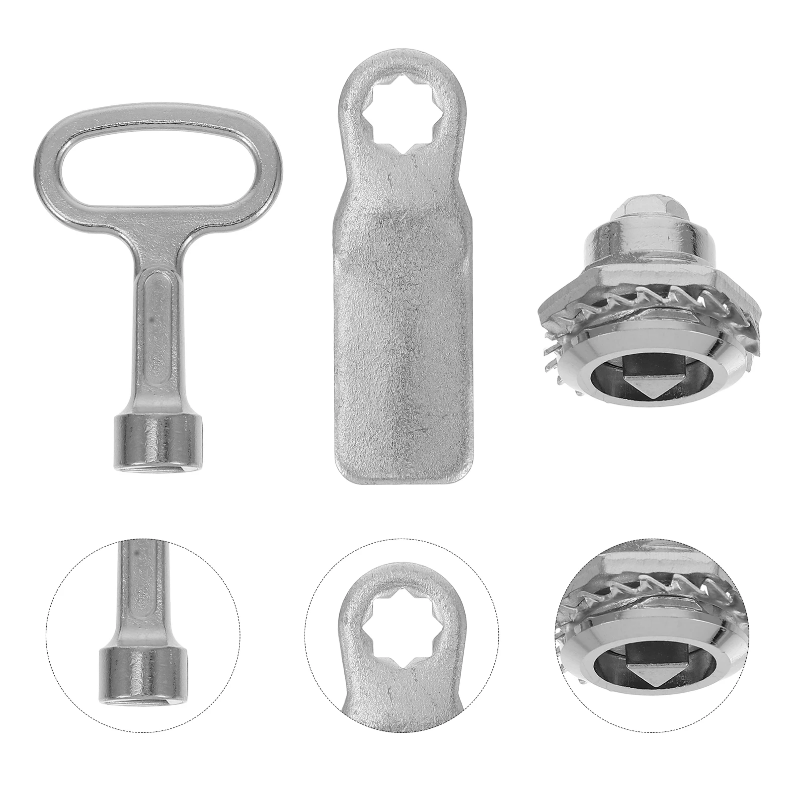 Tubular Cam Electric Cabinet Latch Silver Triangle Key Lock For Garbage Bins Storage Doors Cabinet
Tubular Cam Electric Cabinet Latch Silver Triangle Key Lock For Garbage Bins Storage Doors Cabinet