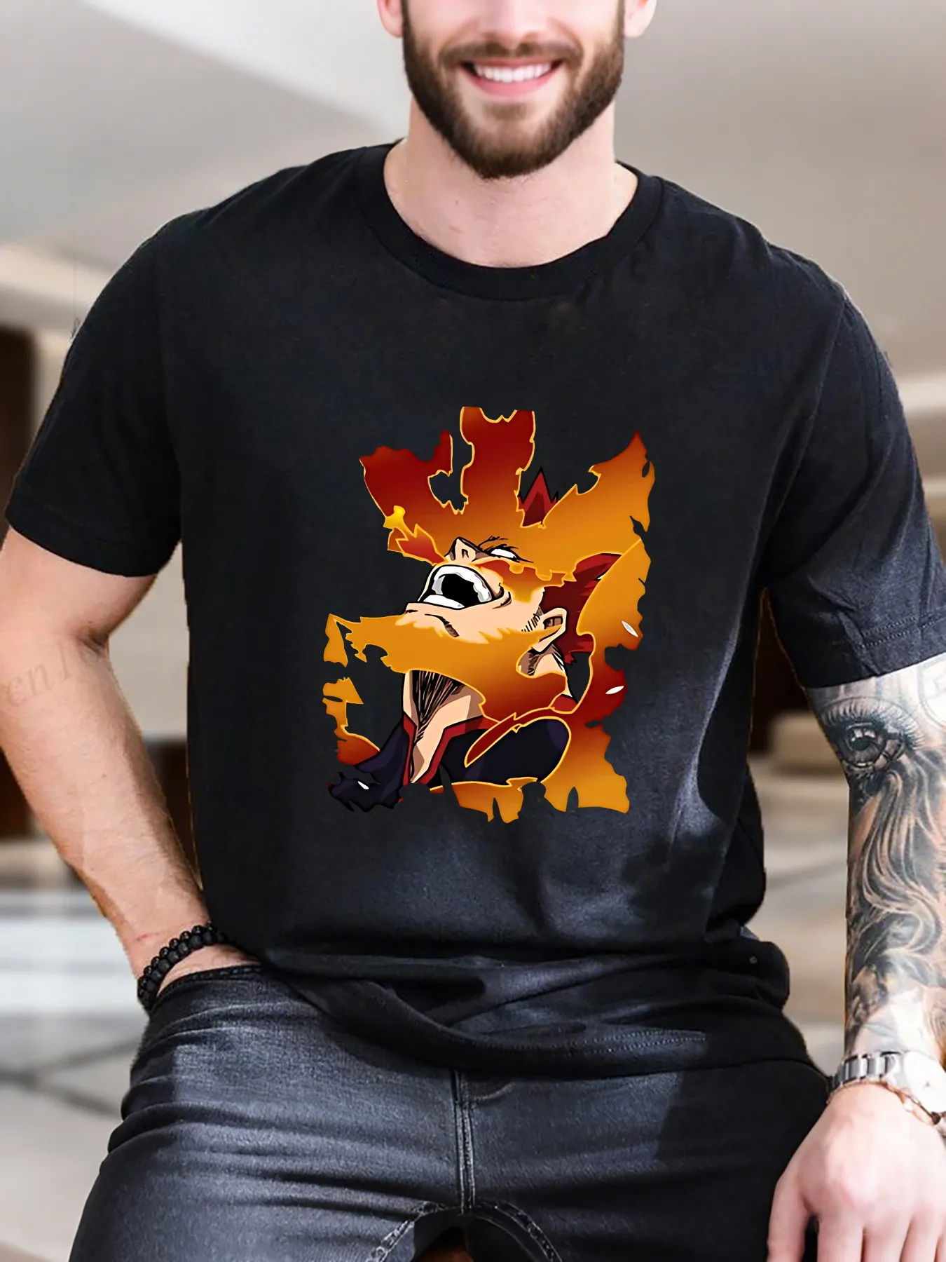 New Arrival Fashion Men's Printed T-Shirt with Leaf Design 100% Cotton Breathable Tee for Casual Wear Trendy Graphic
New Arrival Fashion Men's Printed T-Shirt with Leaf Design 100% Cotton Breathable Tee for Casual Wear Trendy Graphic