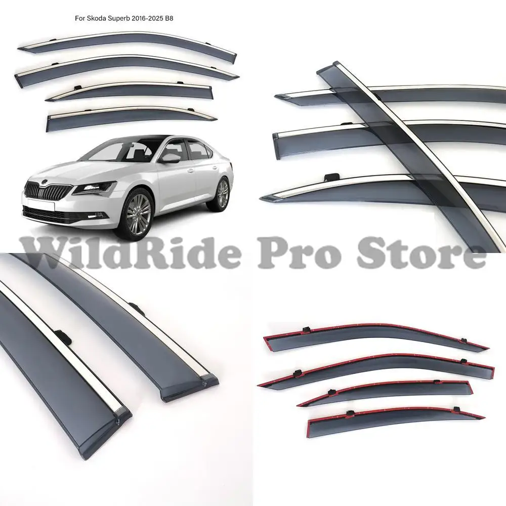 1 set Rain Guard for Skoda Superb B8 2016-2025 Window Visor Rain Deflector
1 set Rain Guard for Skoda Superb B8 2016-2025 Window Visor Rain Deflector