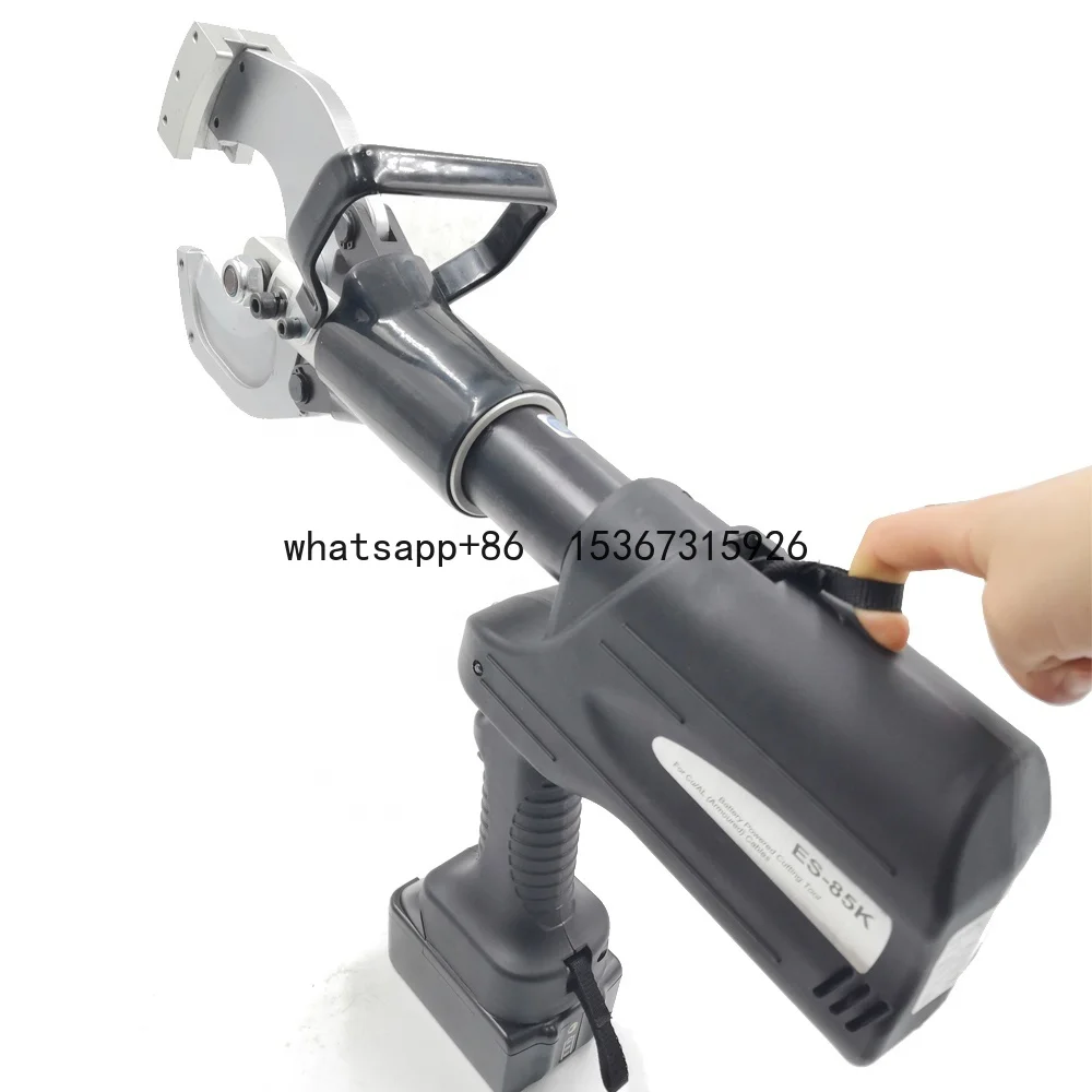 Lithiumbattery Copper Cable Cutter Professional Industrial Power Tools ES-85K Electric Scissors For Cutting Cable
Lithiumbattery Copper Cable Cutter Professional Industrial Power Tools ES-85K Electric Scissors For Cutting Cable