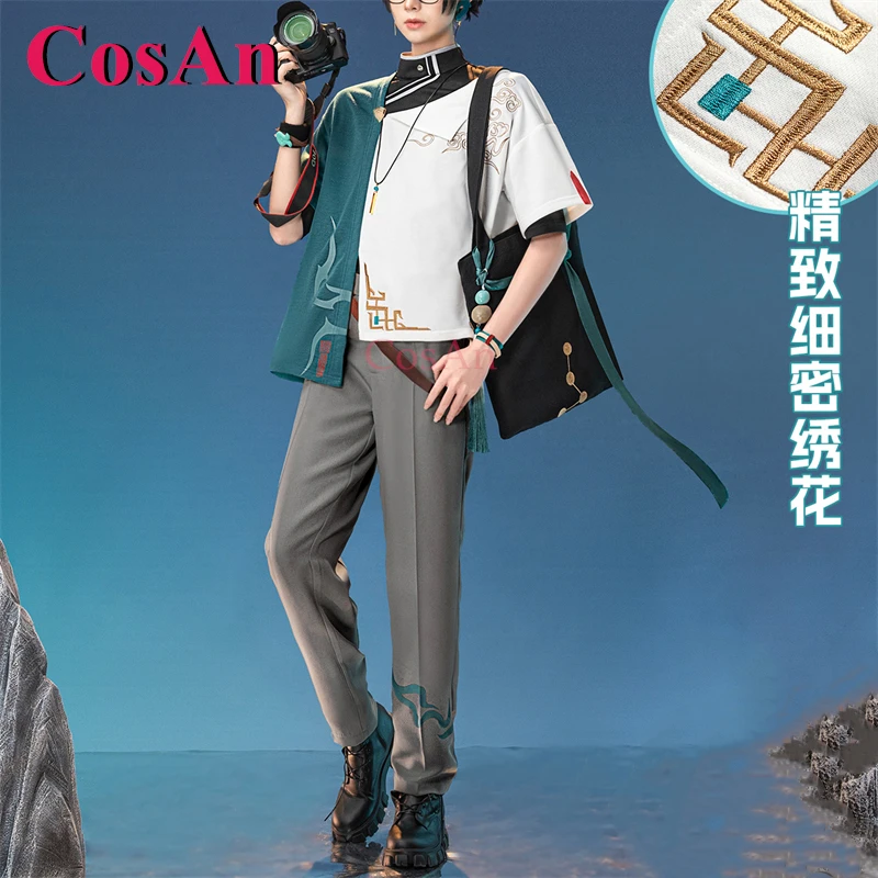 CosAn Anime Game Honkai: Star Rail Dan Heng Cosplay Costumes Xidi Hongcun Handsome Casual Everyday Wear Role Play Clothing New
CosAn Anime Game Honkai: Star Rail Dan Heng Cosplay Costumes Xidi Hongcun Handsome Casual Everyday Wear Role Play Clothing New