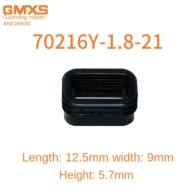 Silicone Waterproof Sealing Ring 70216Y-1.8-21 for Automobile Connector Factory Wholesale High-Quality Rubber Plug
Silicone Waterproof Sealing Ring 70216Y-1.8-21 for Automobile Connector Factory Wholesale High-Quality Rubber Plug