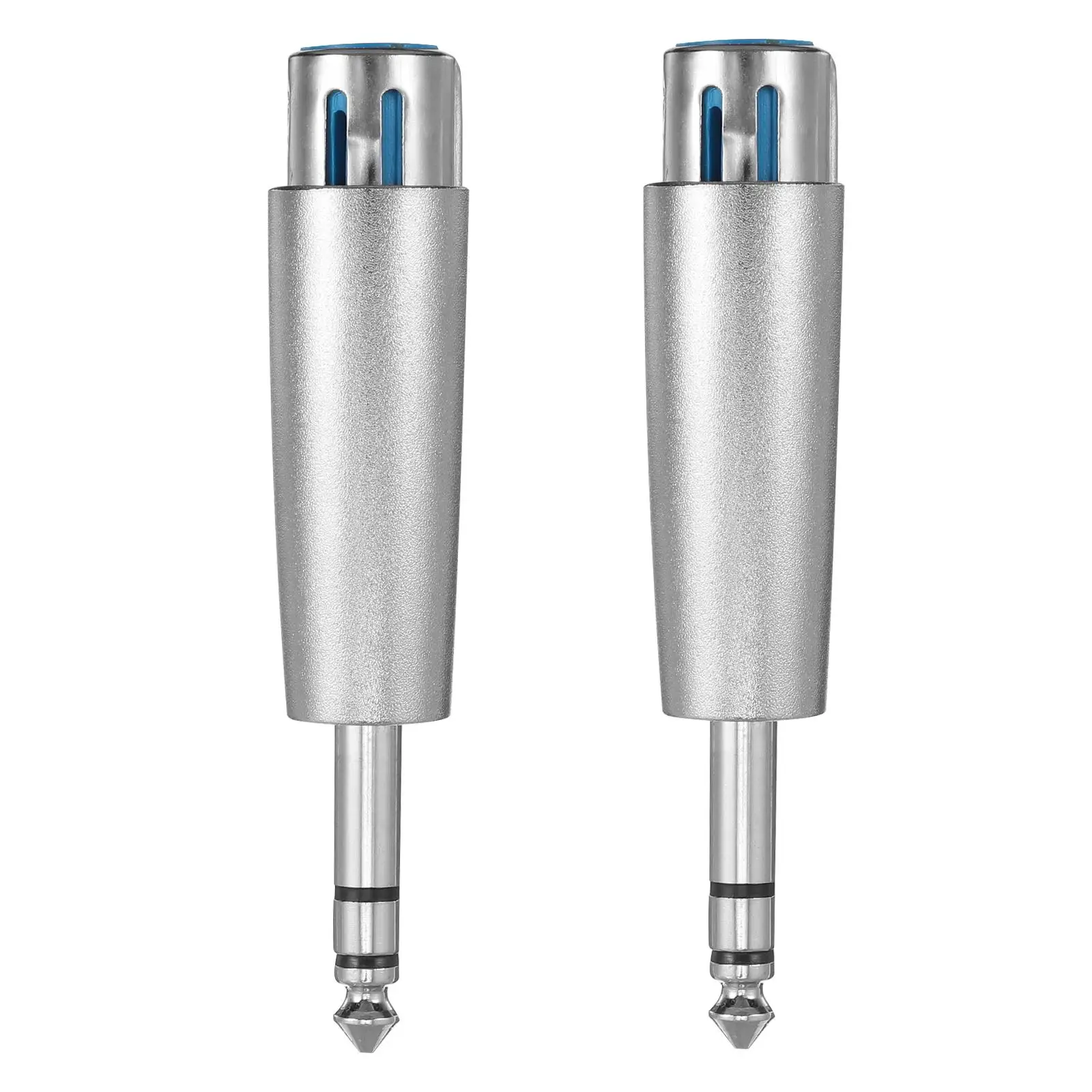 2PCS to XLR Adapter 1 4 Inch Three core Male Plug Connector Microphone Jack Audio Signal 3 Pin XLR Female Coupler
2PCS to XLR Adapter 1 4 Inch Three core Male Plug Connector Microphone Jack Audio Signal 3 Pin XLR Female Coupler