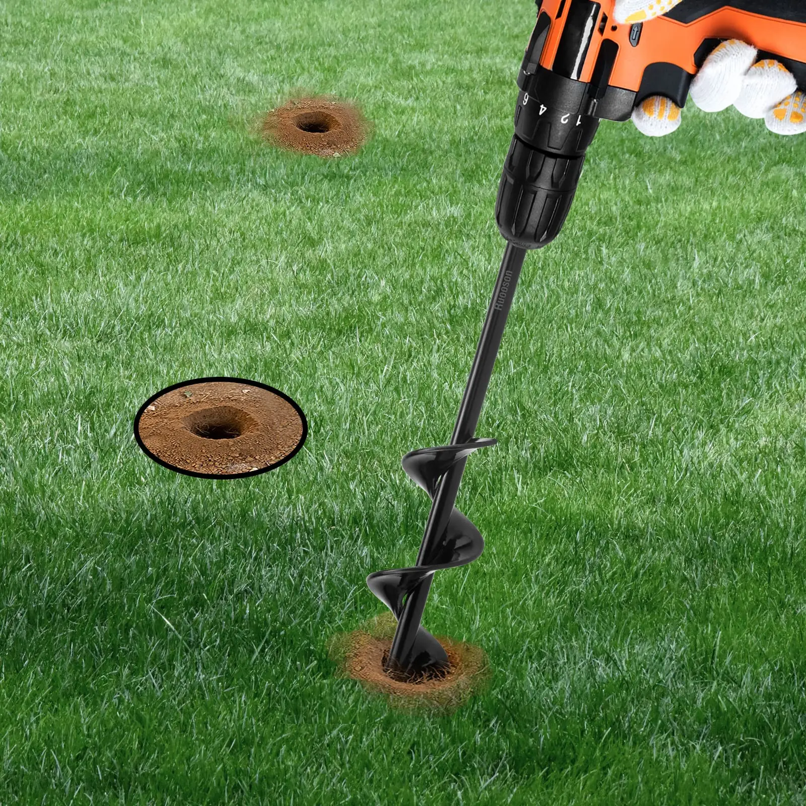 Planting Auger Spiral Drill Bit Garden Earth Auger Manual Electric for Flowers Vegetables Soil Loosening Hole Digger Gardening
Planting Auger Spiral Drill Bit Garden Earth Auger Manual Electric for Flowers Vegetables Soil Loosening Hole Digger Gardening