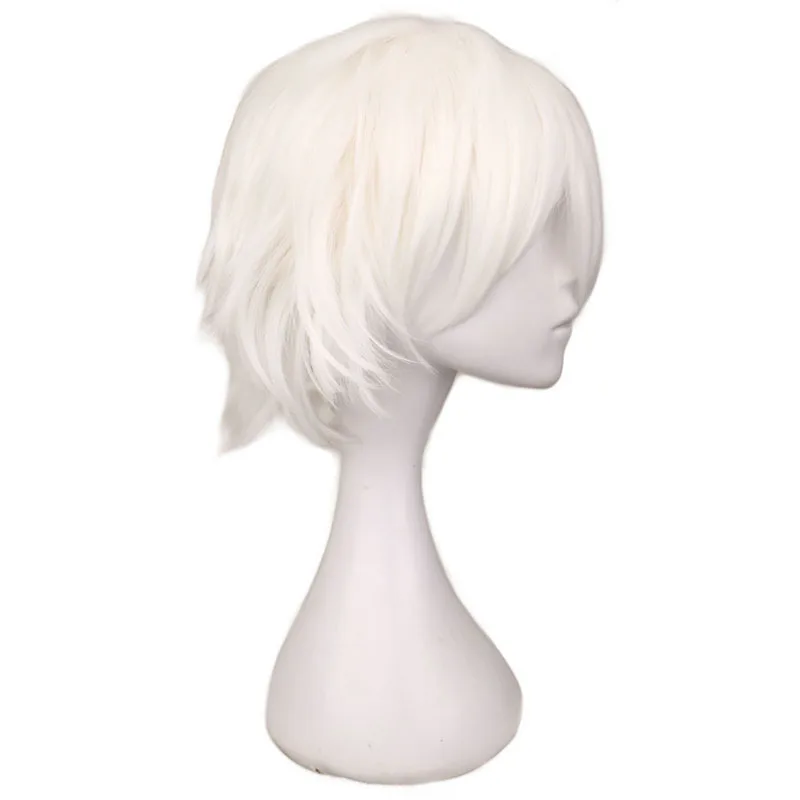 Death Note Nate River Synthetic Hair Cosplay Headwear Short Silver White Wig
Death Note Nate River Synthetic Hair Cosplay Headwear Short Silver White Wig
