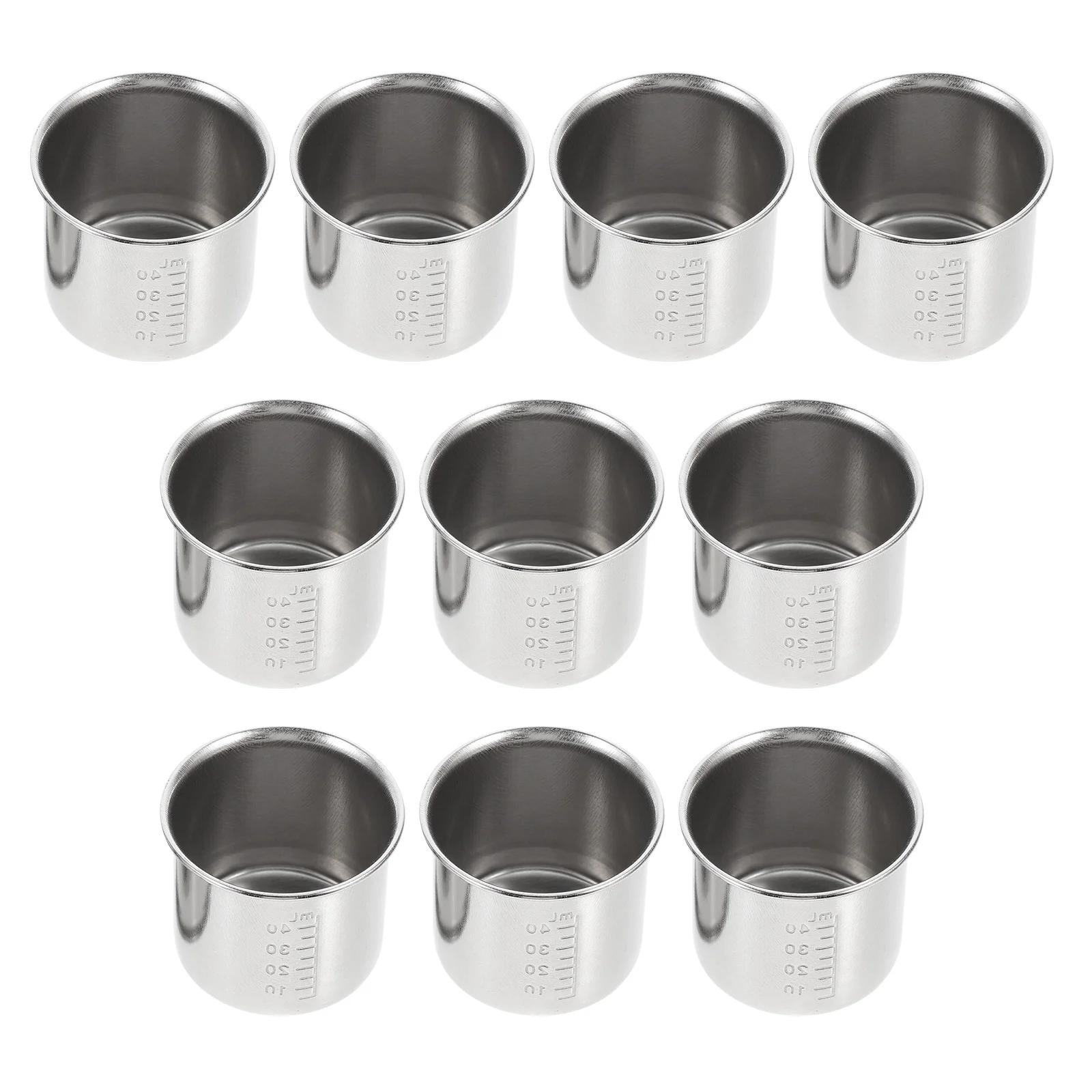 10 Pcs Measuring Cup Stainless Steel 430 Reusable Easy Clean Kitchen Laboratory Measurements Tool Beakers Scale
10 Pcs Measuring Cup Stainless Steel 430 Reusable Easy Clean Kitchen Laboratory Measurements Tool Beakers Scale