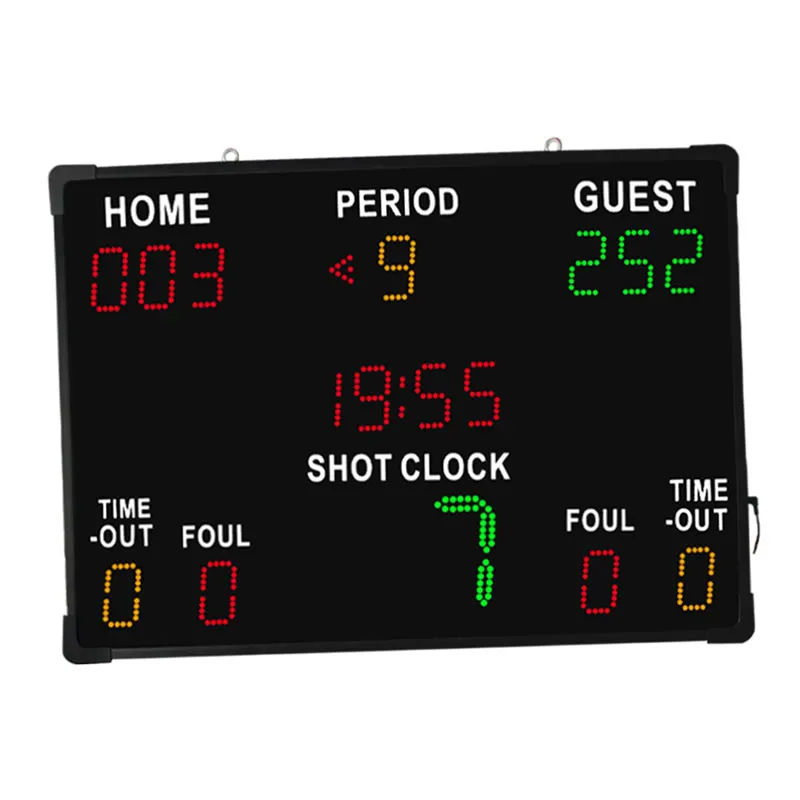 CHEETIE CP43 Качественный оптовый табло-счетчик для игр с LED-дисплеем и пультом ДУ для баскетбола и тенниса (для дома и гостей)
CHEETIE CP43 Качественный оптовый табло-счетчик для игр с LED-дисплеем и пультом ДУ для баскетбола и тенниса (для дома и гостей)