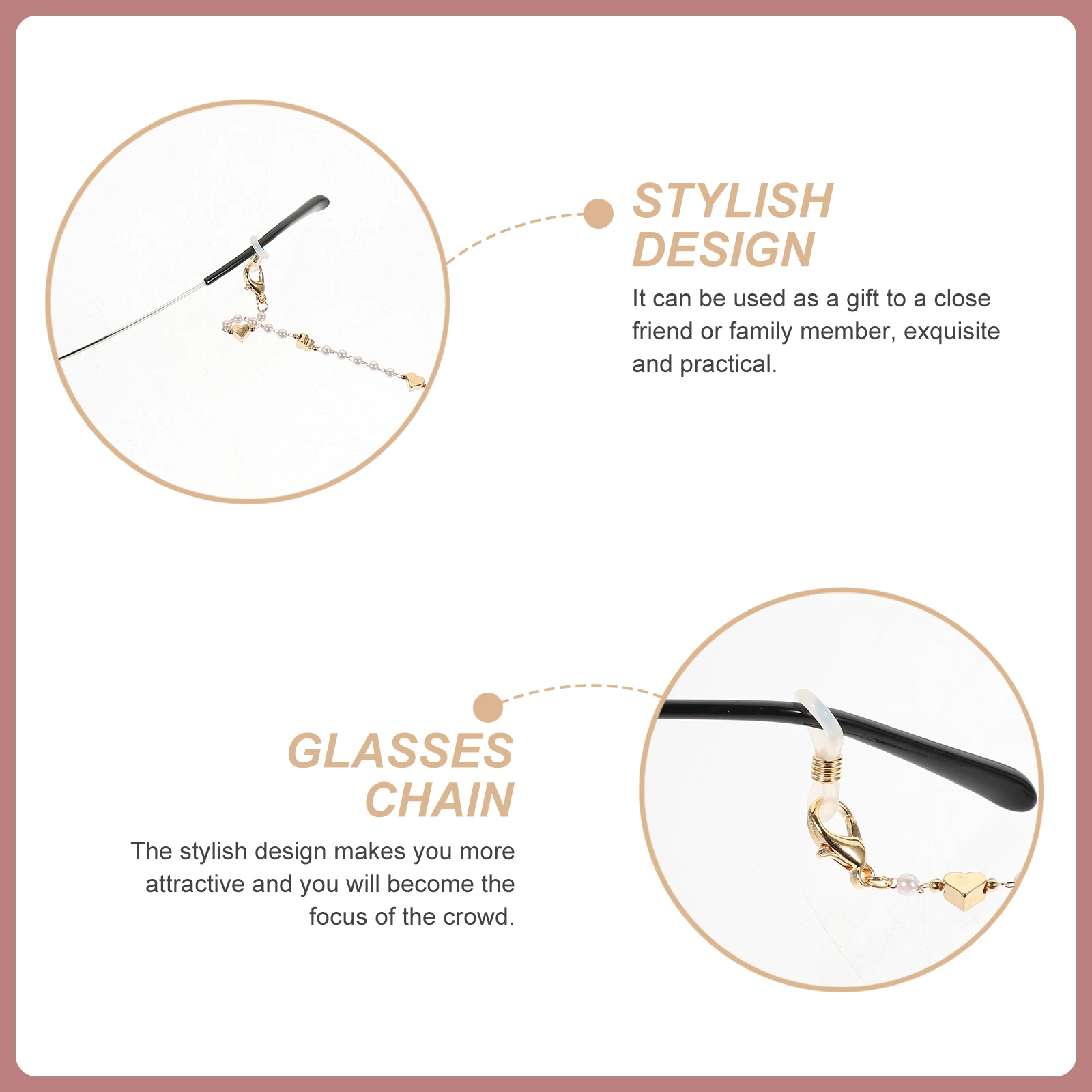 2pcs Eyeglass Chains Anti-Lost Mask Chain For Women Glasses Lanyard Neck Strap Decorative Accessories Sunglass Chain Eyewear
2pcs Eyeglass Chains Anti-Lost Mask Chain For Women Glasses Lanyard Neck Strap Decorative Accessories Sunglass Chain Eyewear