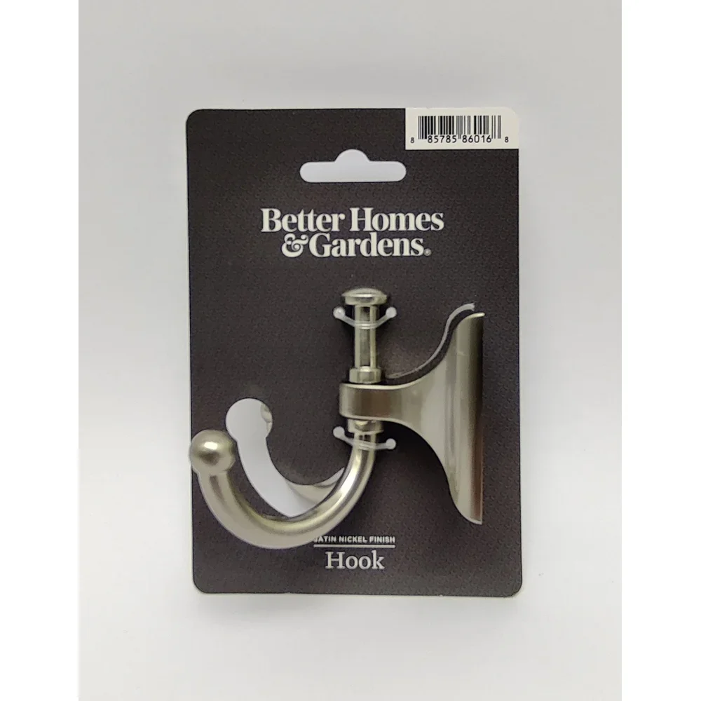 Крючок из атласного никеля с тройными зубцами. Элегантный дизайн. Мгновенное решение для хранения. Простая установка. Оборудование в комплекте.
Крючок из атласного никеля с тройными зубцами. Элегантный дизайн. Мгновенное решение для хранения. Простая установка. Оборудование в комплекте.