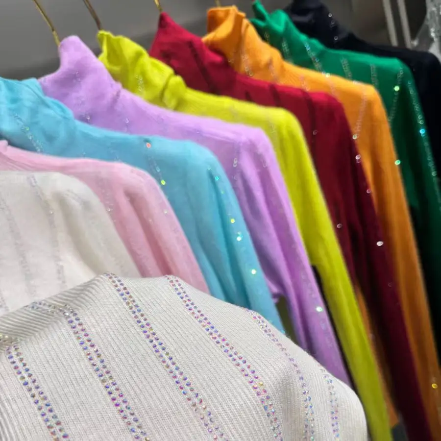 Новинка с бриллиантами, облегающий свитер с горячим сверлением, джемперы, женские осенне-зимние свитера, трикотаж, топ, пуловеры, pulls femmes
Новинка с бриллиантами, облегающий свитер с горячим сверлением, джемперы, женские осенне-зимние свитера, трикотаж, топ, пуловеры, pulls femmes