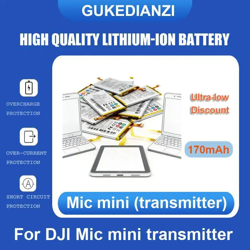 Battery For DJI Mic mini transmitter 2
Battery For DJI Mic mini transmitter 2