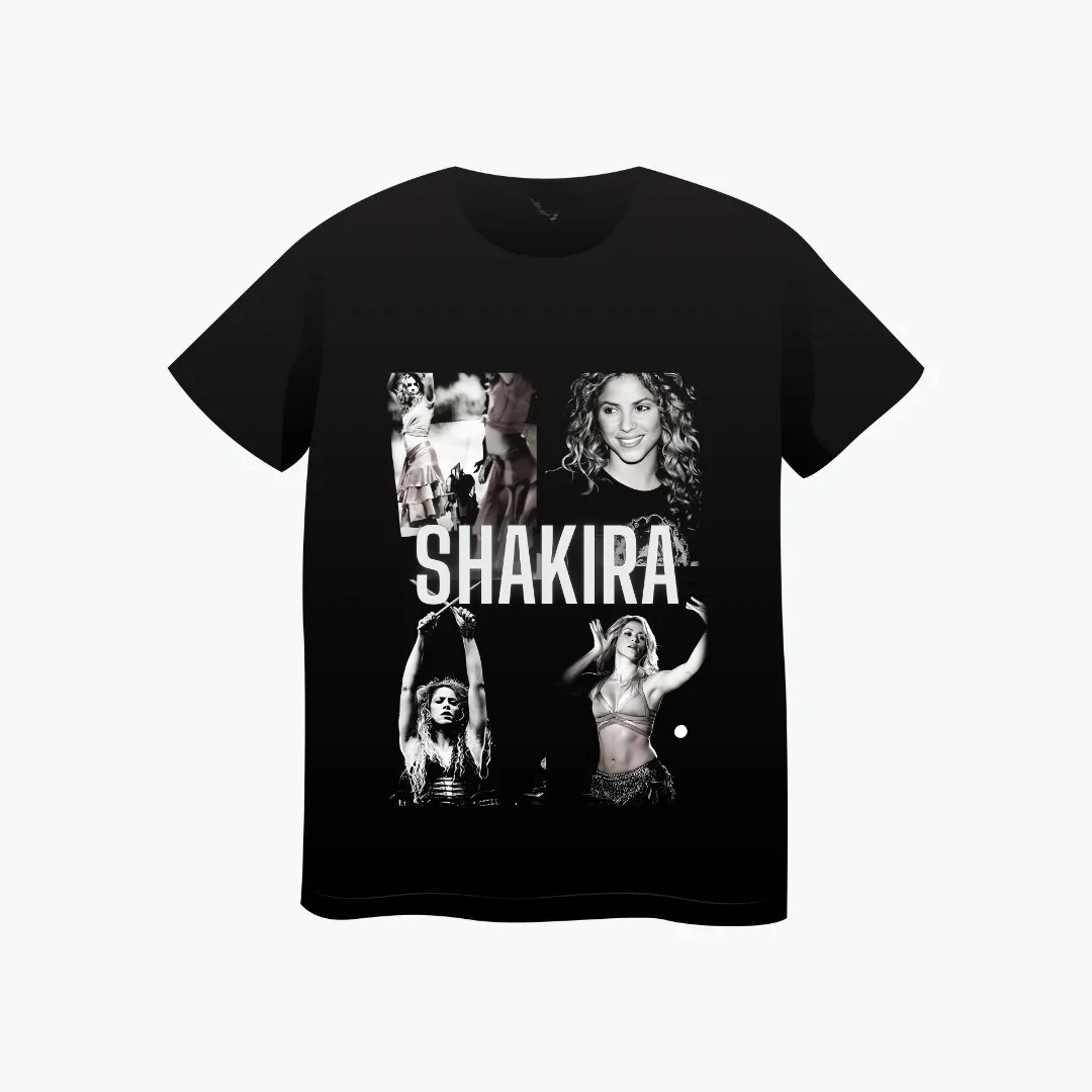 Женские футболки 2021, футболка Shakira в стиле хип-хоп Y2k, уличные футболки с принтом, свободная повседневная футболка с круглым вырезом и американским принтом
Женские футболки 2021, футболка Shakira в стиле хип-хоп Y2k, уличные футболки с принтом, свободная повседневная футболка с круглым вырезом и американским принтом