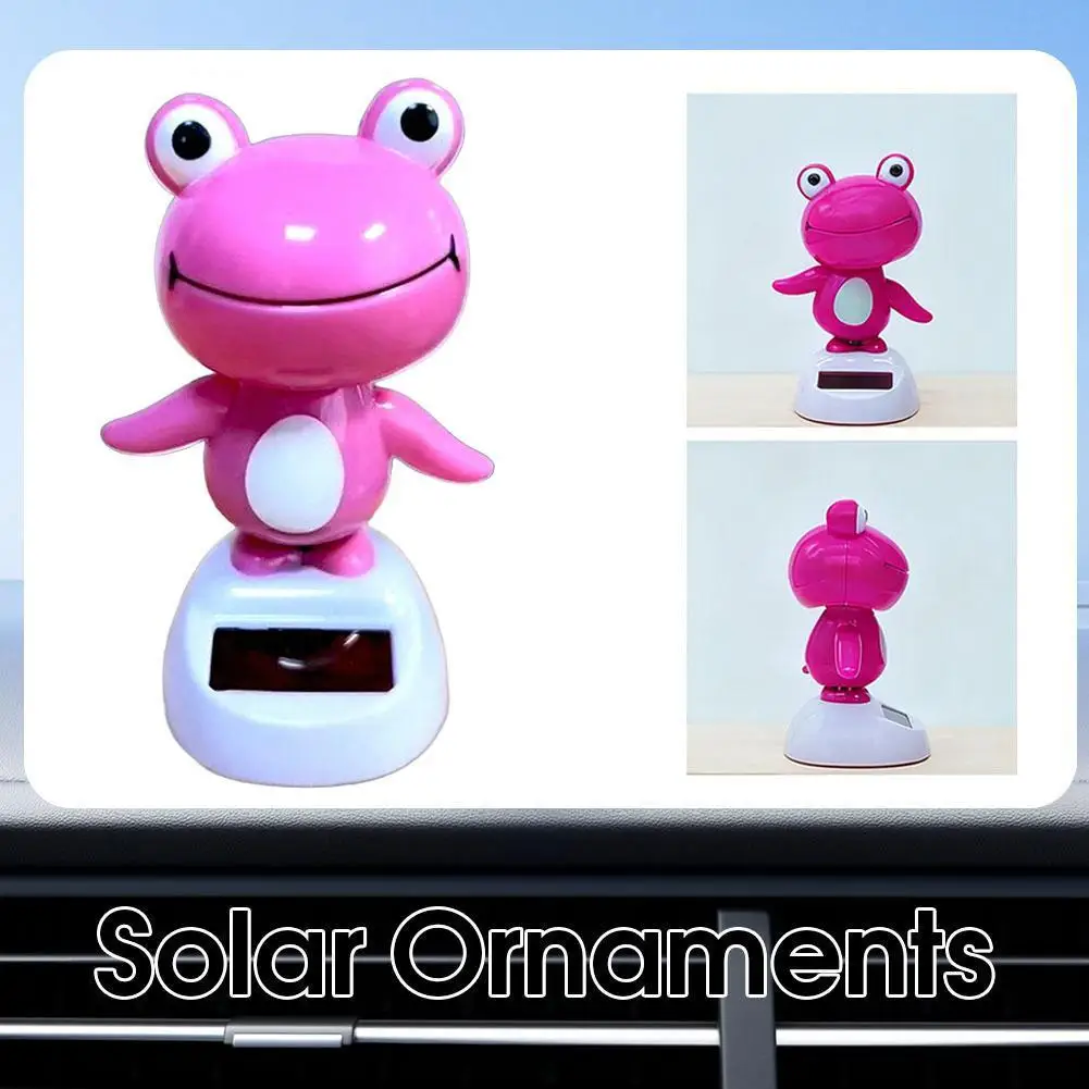 Solar Power Car Interior Decor Cute Frog Doll Figurine Sway Model Automotive Dashboard Decoration Children's Day Gifts
Solar Power Car Interior Decor Cute Frog Doll Figurine Sway Model Automotive Dashboard Decoration Children's Day Gifts
